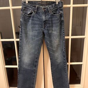 Excellent | American Eagle Men’s Original Straight Blue Jeans | Size 30x32